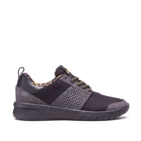 Supra Scissor Womens Low Tops Shoes Deep Grey UK 51IPT